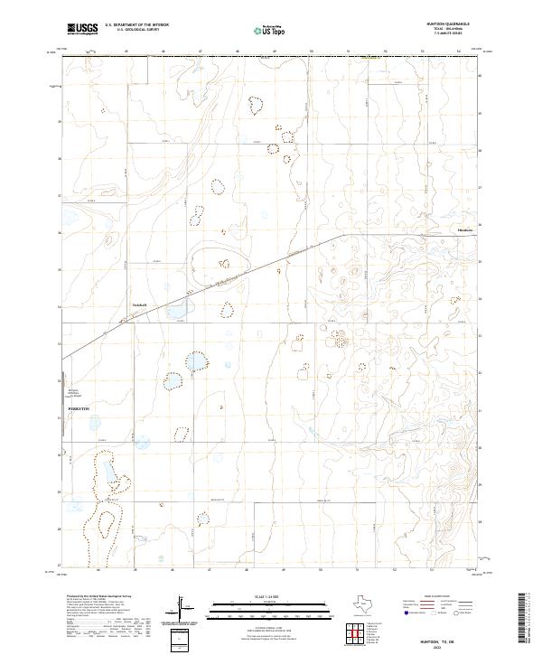 USGS Topographic Map – Huntoon