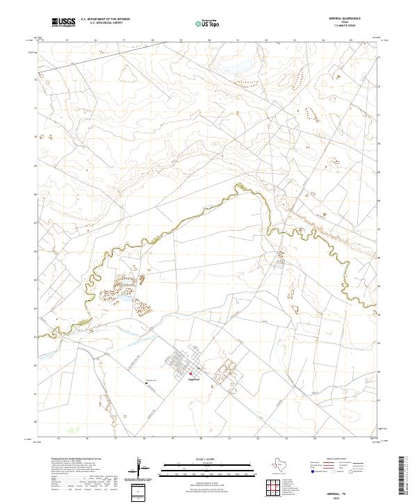 USGS Topographic Map – Imperial