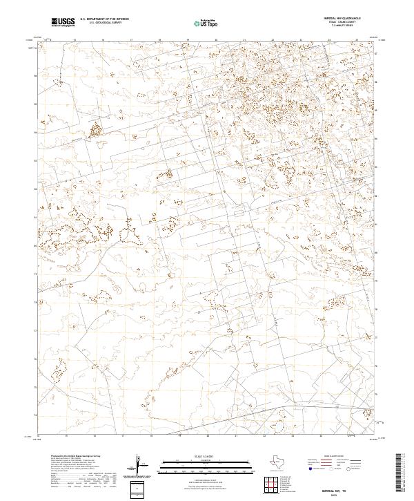 2022 Map of Imperial NW, 2022 Print