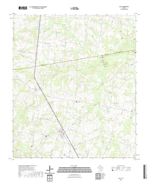 USGS Topographic Map – Iola
