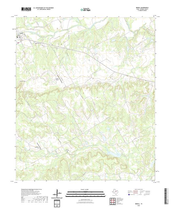 USGS Topographic Map – Iredell