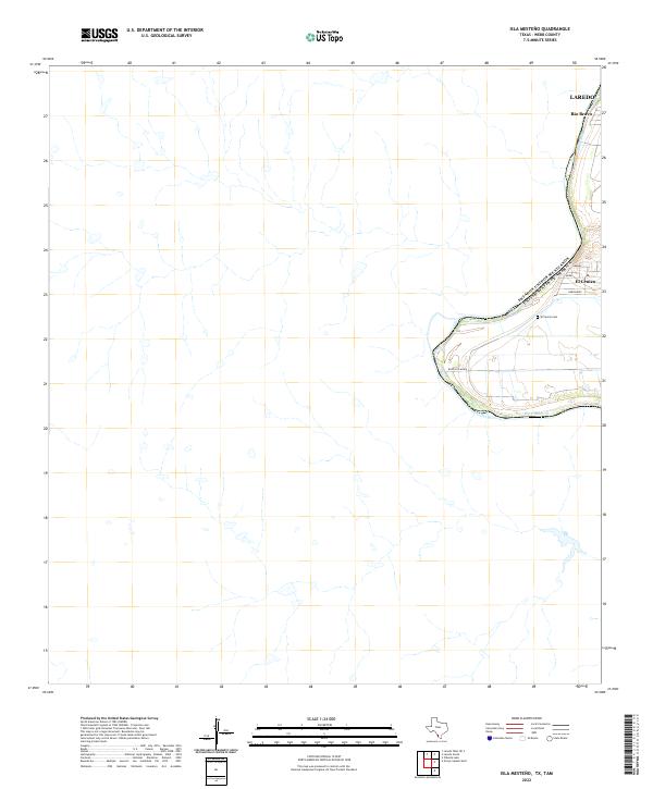 USGS Topographic Map – Isla Mesteno