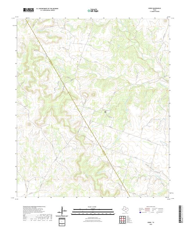 USGS Topographic Map – Izoro