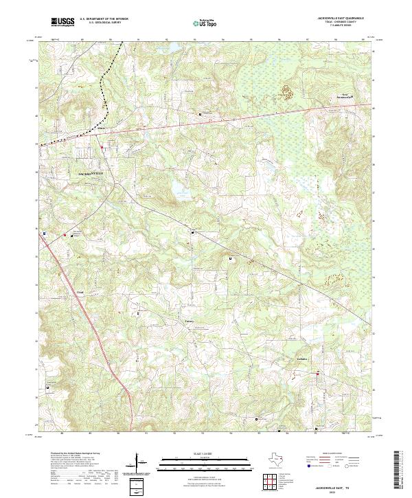 USGS Topographic Map – Jacksonville East