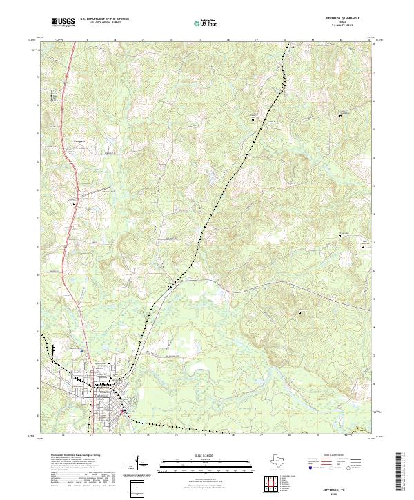 USGS Topographic Map – Jefferson