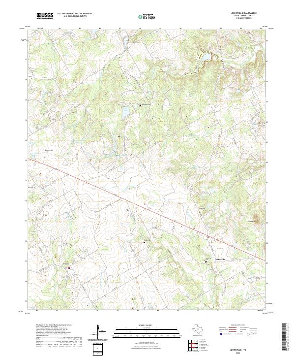 USGS Topographic Map – Johnsville