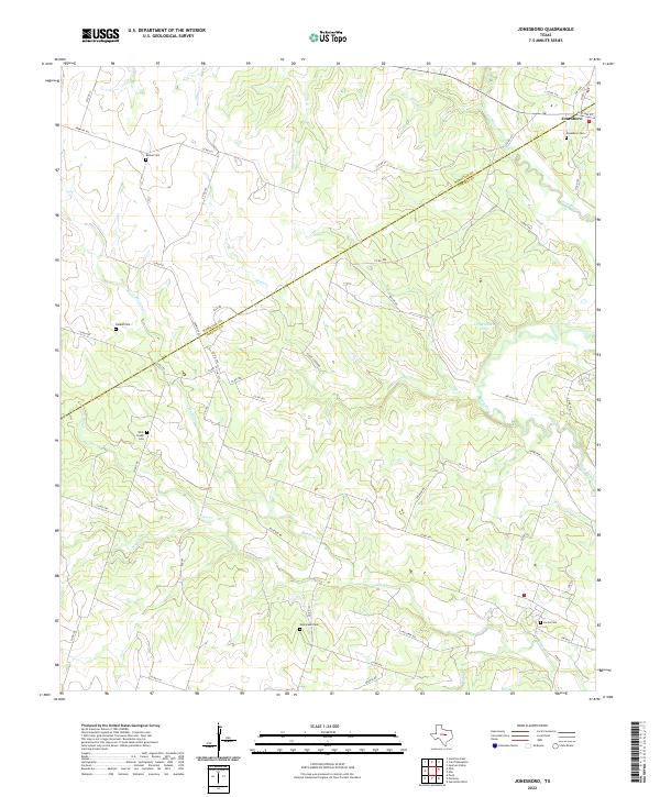 USGS Topographic Map – Jonesboro