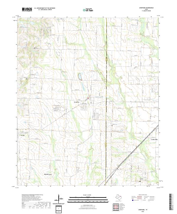 USGS Topographic Map – Josephine