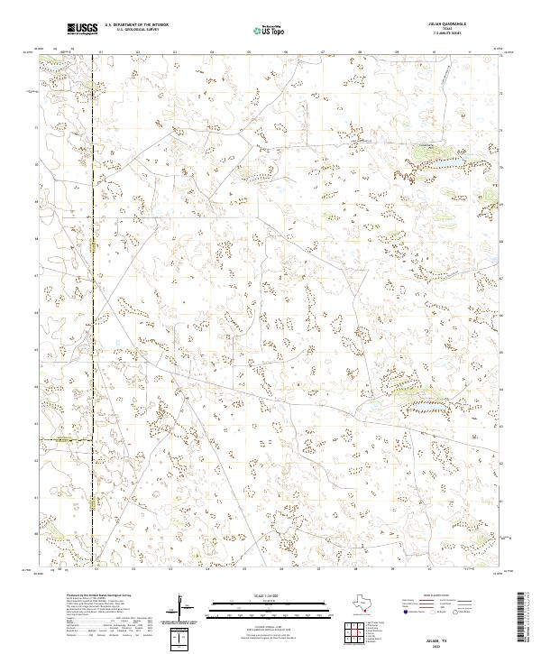 USGS Topographic Map – Julian