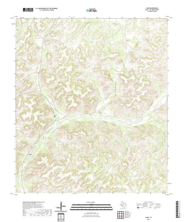 USGS Topographic Map – Juno