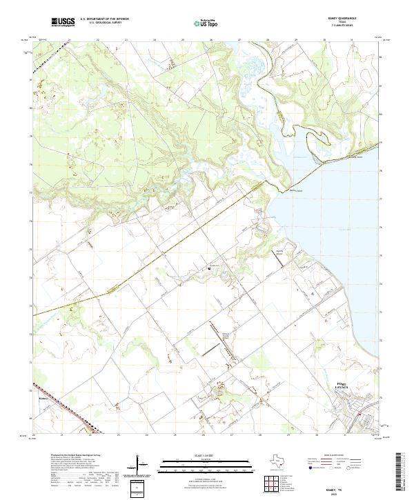 USGS Topographic Map – Kamey
