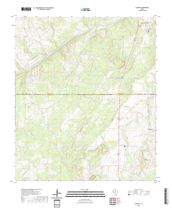 USGS Topographic Map – Katemcy