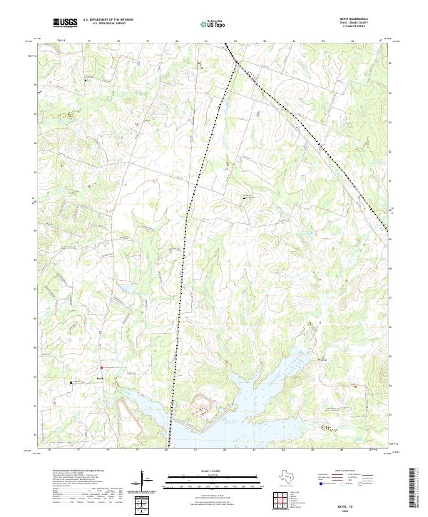 USGS Topographic Map – Keith