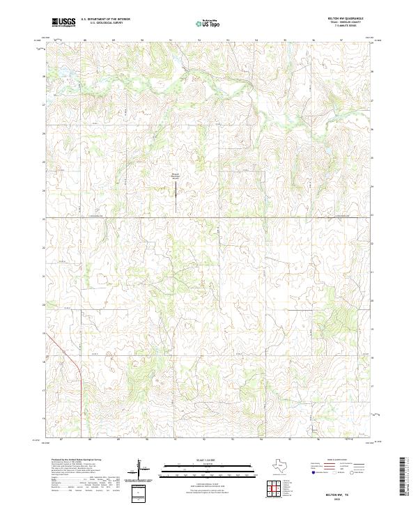 USGS Topographic Map – Kelton NW