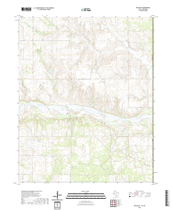 2022 Map of Kelton SE, 2022 Print