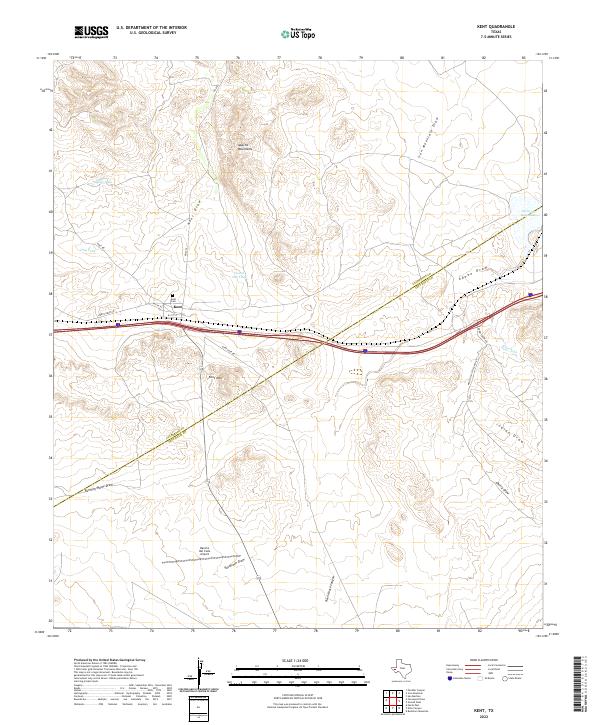 USGS Topographic Map – Kent
