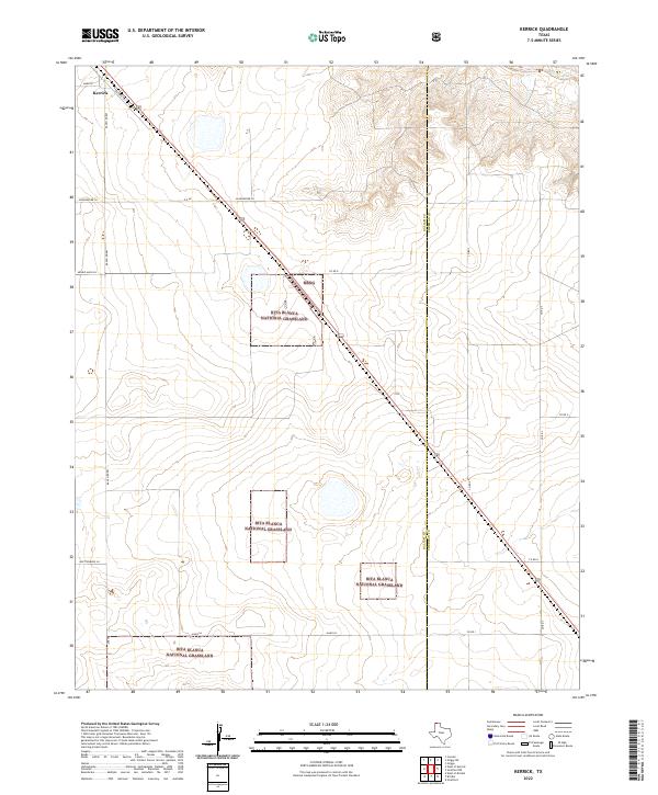 USGS Topographic Map – Kerrick