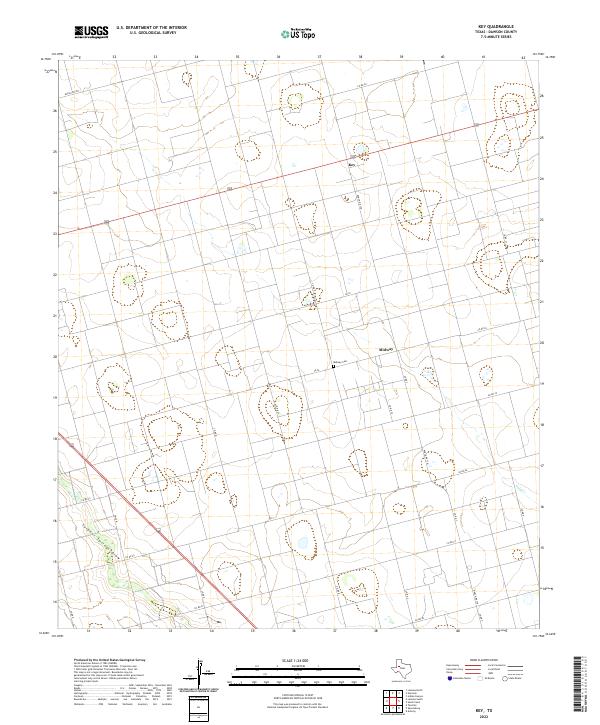 USGS Topographic Map – Key