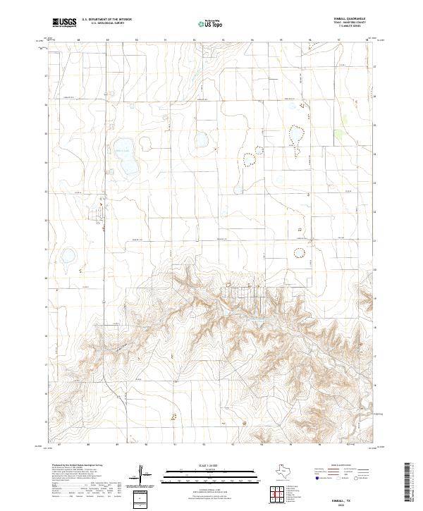 USGS Topographic Map – Kimball