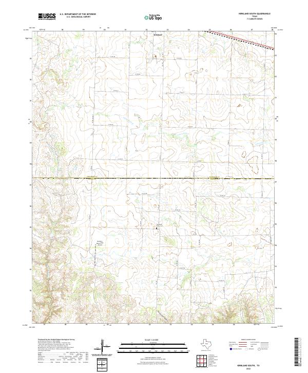 2022 Map of Kirkland South, 2022 Print