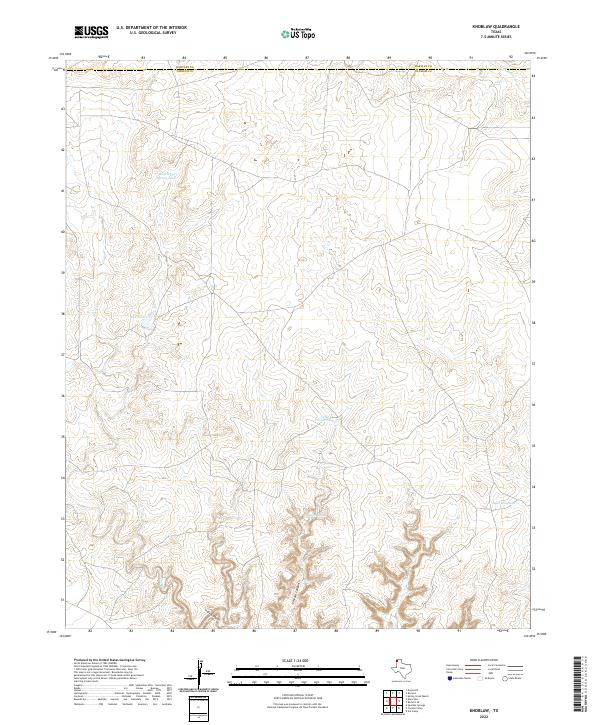 USGS Topographic Map – Knoblaw