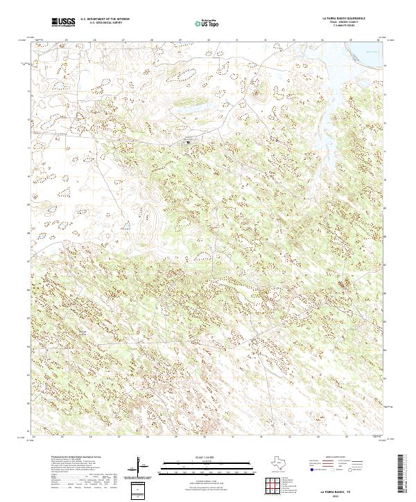 USGS Topographic Map – La Parra Ranch