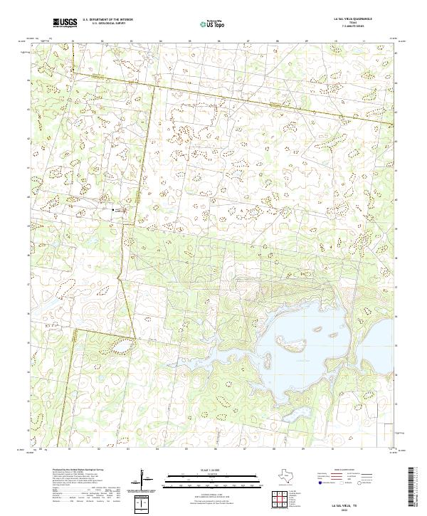 USGS Topographic Map – La Sal Vieja