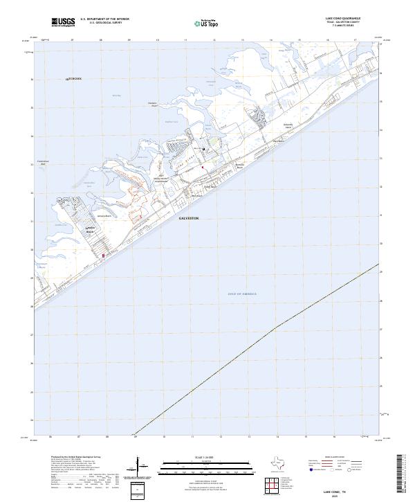 USGS Topographic Map – Lake Como