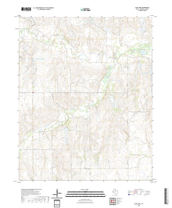 USGS Topographic Map – Lake June