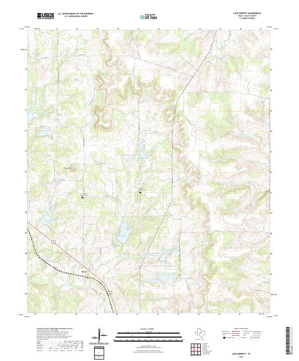 USGS Topographic Map – Lake Merritt