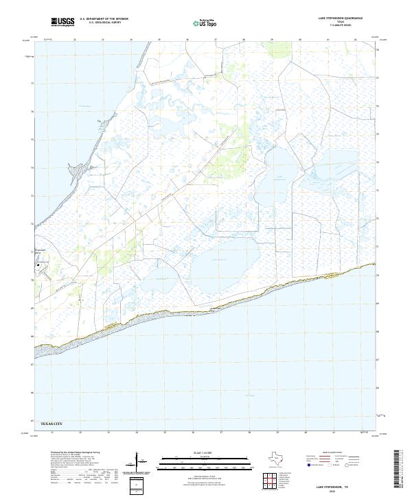USGS Topographic Map – Lake Stephenson