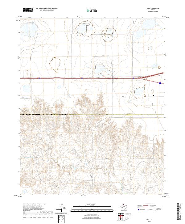 USGS Topographic Map – Lark