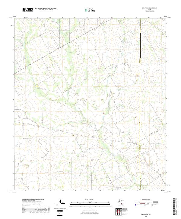 USGS Topographic Map – Las Vegas