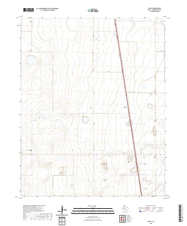 USGS Topographic Map – Lautz