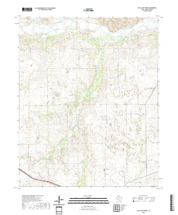 USGS Topographic Map – Lelia Lake Creek