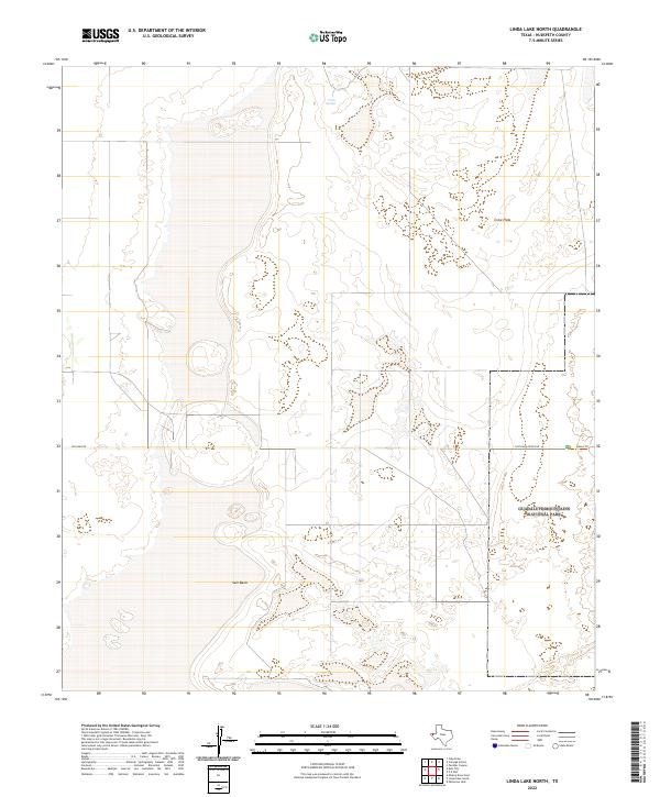 USGS Topographic Map – Linda Lake North