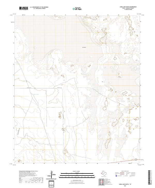USGS Topographic Map – Linda Lake South