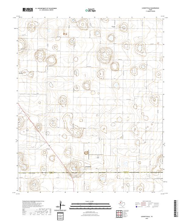 USGS Topographic Map – Lockettville
