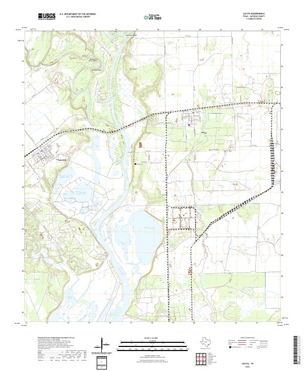 USGS Topographic Map – Lolita