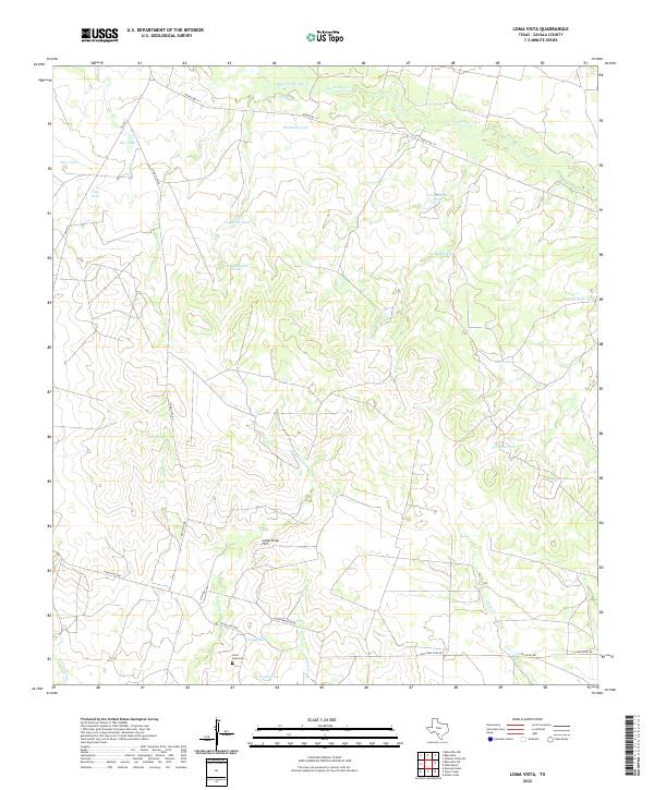 USGS Topographic Map – Loma Vista