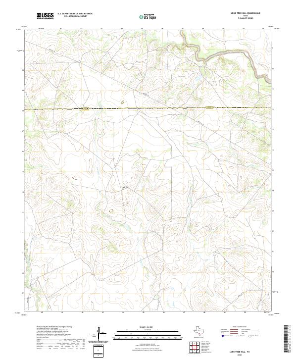 USGS Topographic Map – Lone Tree Hill