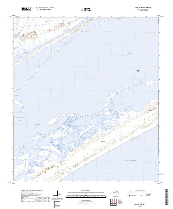 USGS Topographic Map – Long Island