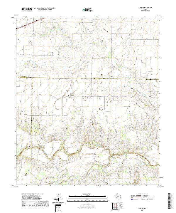 USGS Topographic Map – Lowake