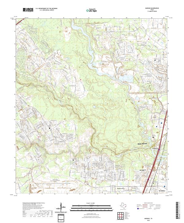 USGS Topographic Map – Maedan