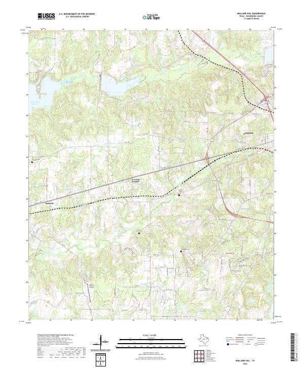 USGS Topographic Map – Mallard Hill