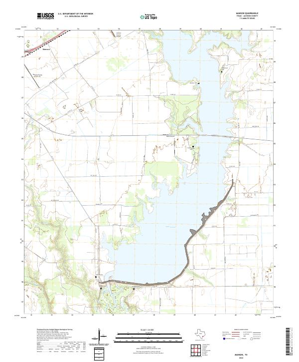 USGS Topographic Map – Manson