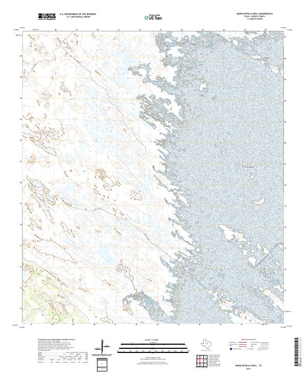 USGS Topographic Map – Maria Estella Well