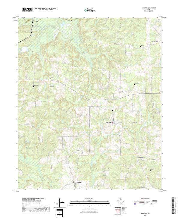 USGS Topographic Map – Marietta