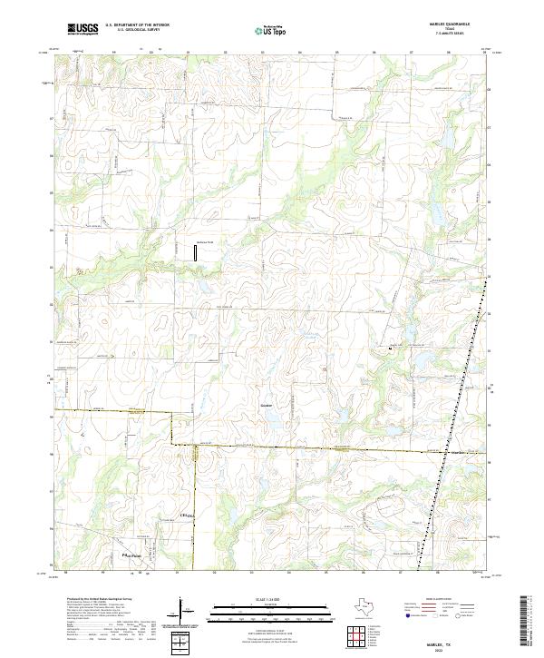 USGS Topographic Map – Marilee