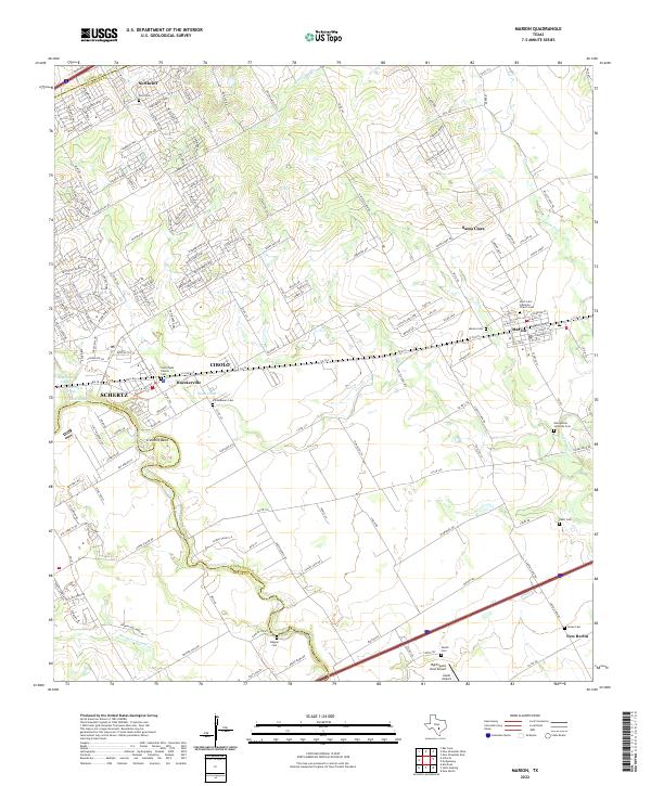 USGS Topographic Map – Marion